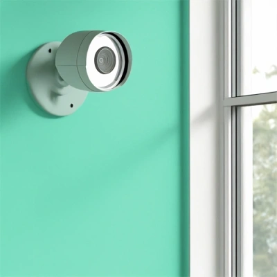 Pittsburgh vivint camera facing a window